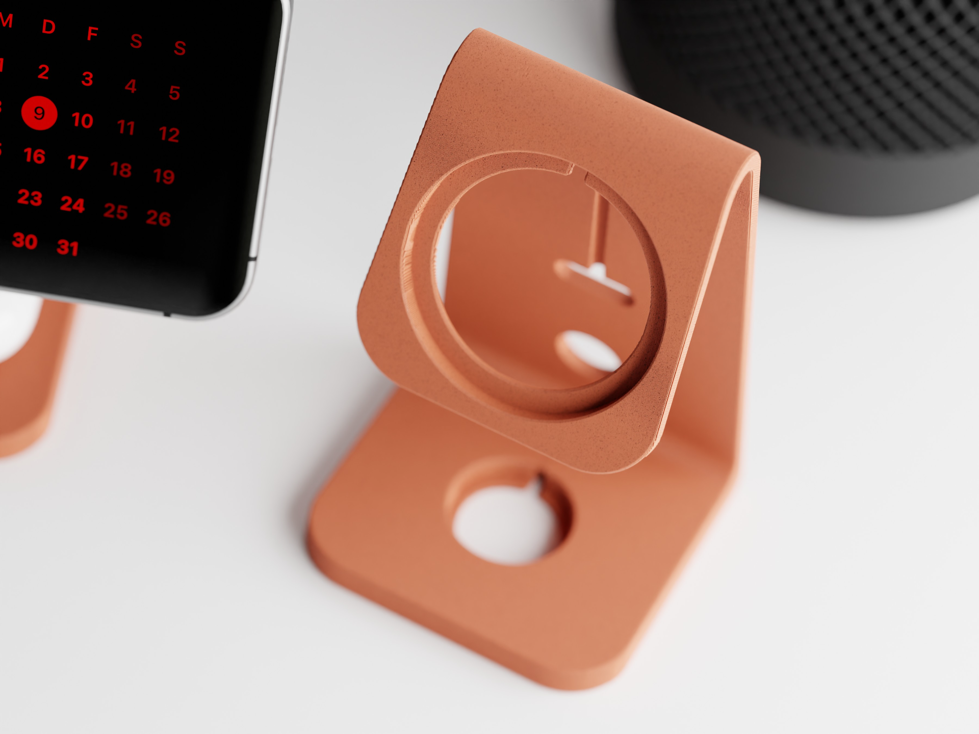 Minimalist Phone Stand for AirPods and MagSafe (USB-C)