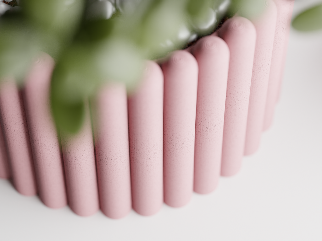 Plant Pot Planter Rounded 1